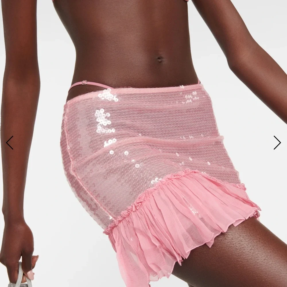 Nensi Dojaka Sequin Mini Skirt